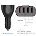 Car Charger Jelly Comb 54W Quick Charge 3.0 4 Port Rapid USB Car Charger Adapter for Galaxy S8 / Plus, S7, S6, LG V10, Google Nexus 6, iPhone X / 8 / 7 / 6s / Plus / iPad / Pro / Mini and more.