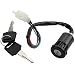 GOOFIT 4Pin Ignition Key Switch Set for Chinese Made 50cc 70cc 90cc 110cc 125cc ATV Dirt Bike Pocket Bike primary