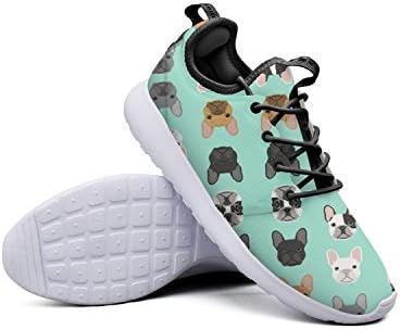 Bulldogs New Men's Tennis Shoes Casual Cute Comfortable Trendy Hip Hop Retro Retro Vintage Popular Mesh Lightweight Basketball Sneakers