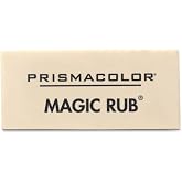 Sanford Magic Rub White Vinyl Eraser Prismacolor 73201