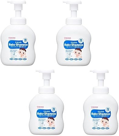 Amazon セット品 ミルふわ ベビーシャンプー髪用 泡タイプ 450ml 4個 和光堂 ドラッグストア