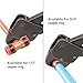 PENSON & CO. PTCRP1234DB CRP-1234-DB 1/2 Inch & 3/4 Inche Pex Crimper Plumbing Crimping Tool Cmobo Copper Ring with GoNoGo Gauge, Red