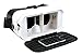 3D VR Glasses, MiluoTech Lightweight Virtual Reality Headset Adjust Cardboard Video Movie Game Box with Bluetooth Remote Controller for iPhone 7/7 Plus/6/6S/6 Plus Android and More Smartphones