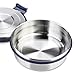 LunchBot Salad Bowl Lunch Container - 3 Cup - Leak Proof Lid - Stainless Steel Inside - Not Insulated - BPA Free, Dishwasher Safe - Navy - 3 cup