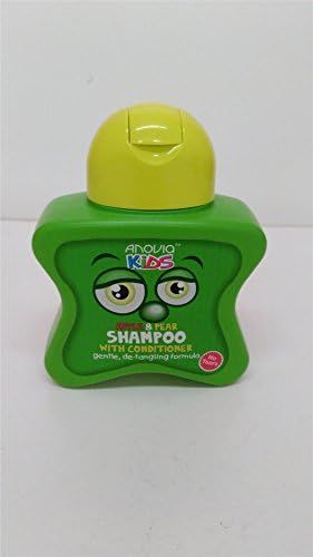 3 X ANOVIA KIDS APPLE &amp; PEAR SHAMPOO WITH CONDITIONER GENTLE DE-TANGLING FORMULA