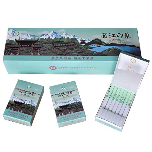 yunnan chinese herbal cigarettes Yunnan Chinese Herbal Cigarettes, Green Tea Menthol Cigarettes,  Smoke-Free-Nicotine-Free, Can Replace Cigarettes-Cigarettes That Can Clean  The Lungs (10 Packs,Lijiang Style) in Saudi Arabia