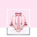 Eyebrow Stencils Professional Adjustable Make up Grooming Drawing Blacken Eyebrow Template (Pink-paper)