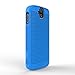 Wireless PROTECH Compatible with/Replacement for Durable Slim Flex Case for Kyocera DuraForce Pro, Phone Models E6810, E6820 and E6830 (Blue)