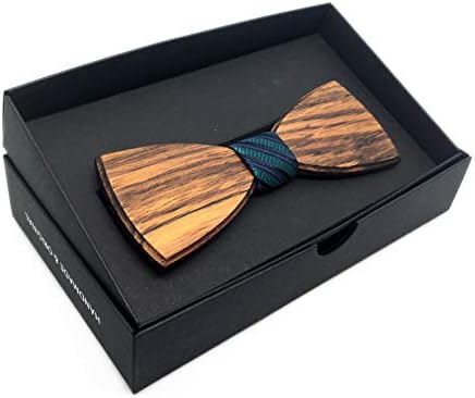 SomeTies Wooden Bow Tie, Just s few pieces available, Handmade product, small series, Adjustable neckless, Gift packing