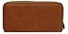 Kenneth Cole Reaction Women's Urban Organizer Large Clutch W/ Logo (GLAZED COGNAC)