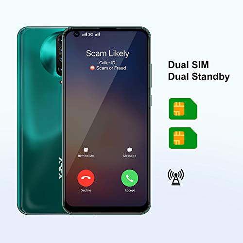 6.8 Inch Unlocked Smartphones,Xgody K30 Android 10.0 Cell Phone Cheap