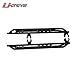 U-Drive Textured Black Running Boards Armor Kit for 2007-2020 Toyota Tundra Double Cab | Step Bar | Side Step | Nerf Bars