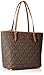 Michael Kors N/S Jet Set Tote Women's Shoulder Bag Purse Brown