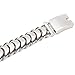 BlueFox Men's Bracelet Keel Titanium Steel High Polished Link Bracelet Pack 1,8.46''