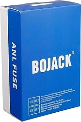 BOJACK 0/2/4 Gauge ANL Fuse Holder and 50 Amp ANL