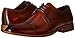 STACY ADAMS Men's Dickinson Cap Toe Oxford, Cognac, 11.5