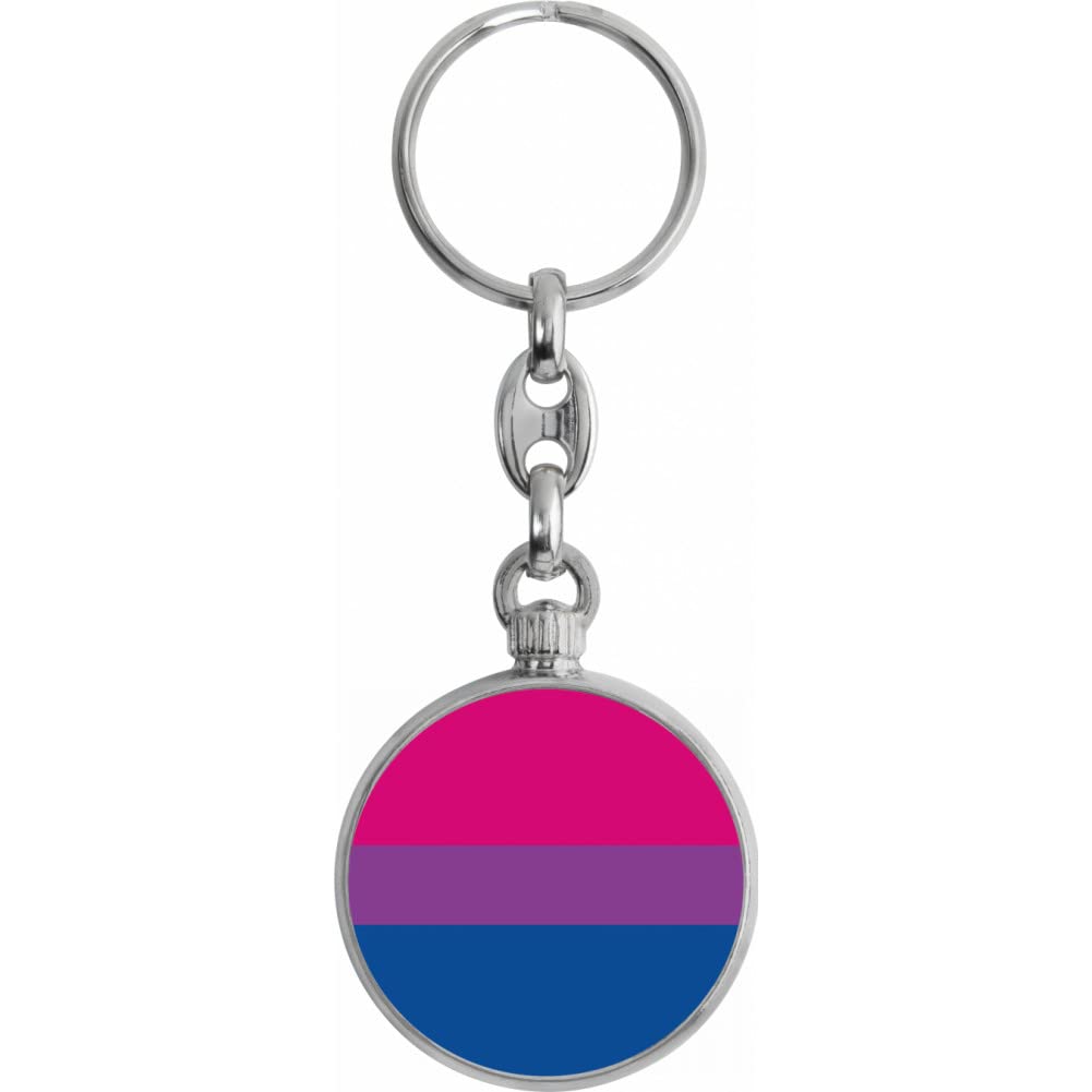 Toff London Pride Bisexual Flag Keyring