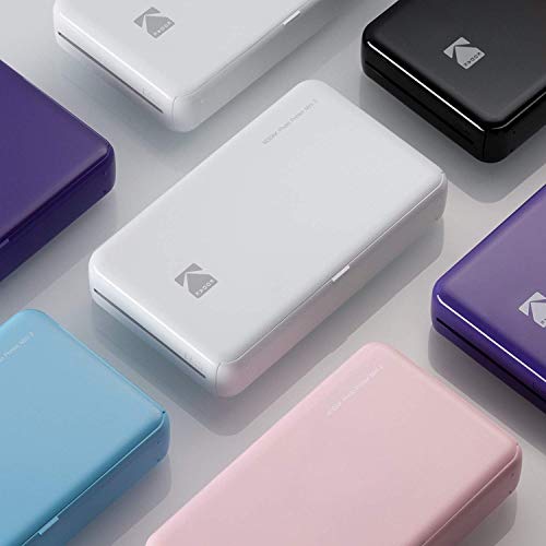 Kodak Mini 2 HD Wireless Mobile Instant Fotodrucker w / 4 Pass patentierte Drucktechnologie (Rosa) - Kompatibel mit iOS & Android Geräte - Echte Tinte in Einem Instant – Bild 5