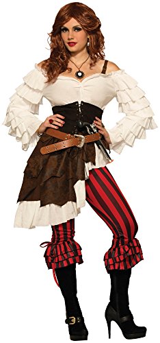 Forum Novelties Women's Renegade Ruby Pirate Costume