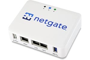 Netgate 1100 pfSense+ Security Gateway | VPN, Router, Firewall | Lifetime TAC Lite Support | 3X 1 GbE Ports | Protect Your Ne