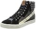 Diesel Men's D-Velows D-String Plus Fashion Sneaker, Castlerock/Black, 11 M US