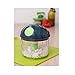 Kuhn Rikon Chop Chop, 3 Cup Food Chopper with Lid, Dark Blue