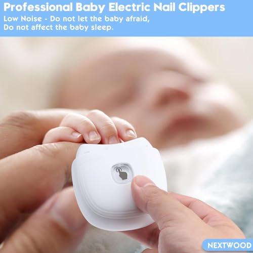 Automatic Nail Clipper, Electric Baby Nail Clippers with Light
