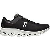 ON Cloudflow 4 Men's Road Running Shoes Sneakers (Black/White, US Footwear Size System, Adult, Men, Numeric, Medium, 8)