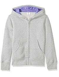 Sudadera con capucha y cremallera Fleece para niñas de   Essentials
