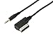 Akiimy 6ft Music Interface AMI MMI AUX Adapter Cable 3.5mm Jack Aux-IN MP3 Audio Cable for Audi A3/A4/A5/A6/A8/Q5/Q7/R8/TT,VW Jetta GTI GLI Jetta Passat CC Tiguan Touareg EOS Golf Mk 6 - 2M