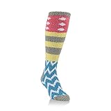 World's Softest Womens Polyester Spandex Cozy Knee High Socks (Calypso Multi)