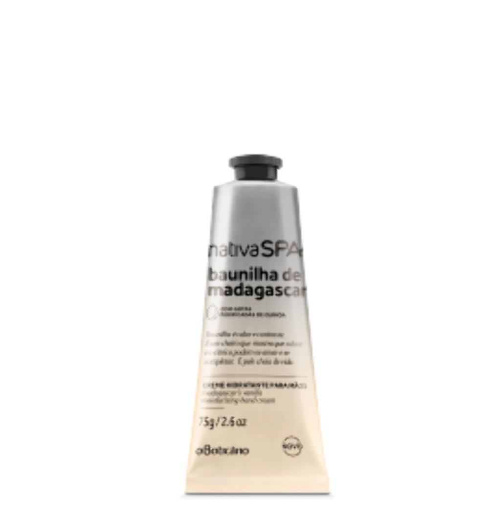 Creme de Mãos Nativa Spa Baunilha de Madagascar By O Boticário