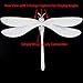 Dragonfly Metal Wall Decor – 3D Design - Hand Painted in Bright Colors - Large Size – 19 ½” x 14 ½” – Nature Inspired Home Decoration - Indoor or Outdoor Décor - Wall Art Hanging