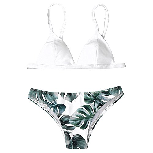 Women Bikini Swimwear,Women's Two Piece Monokini Swimsuits Sexy Tankini Bathing Suit Cheeky Retro Beachwear Underwear