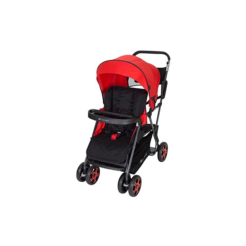 Baby Trend Sit n Stand Sport Stroller, Stanford , 21.65×45.52×45.28 Inch (Pack of 1)