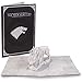 Game of Thrones Ghost Direwolf Pop-Up Card - Deluxe Handcrafted Pop Up Card - All Occasions, Blank Inside - 5 x 7