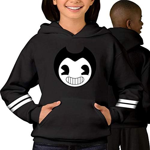 WISEHWN Children Youth Survival Horror Game Hoodies Soft Hooded Sweatshirts for Kids