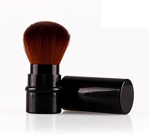Clearance,Oliviavan Women Makeup Brushes Powder Concealer Blush Contour Brush Wooden Plastic Brush Set (Black)