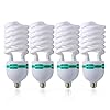 LimoStudio [4pack] 45 Watt, 6500K Fluorescent CFL Daylight Balanced Light Bulb for Photography Photo Video Studio…