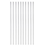 Eowpower 10Pcs Stainless Steel 100mm x 2mm Round Rod for RC Airplane