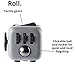 Grand Oasis Popular Anti-Anxiety Cube, Relax Toy, Relieves Stress Cube Desk Toy for Anxiety Best for Adults and Children with Buttons, Deep Grey