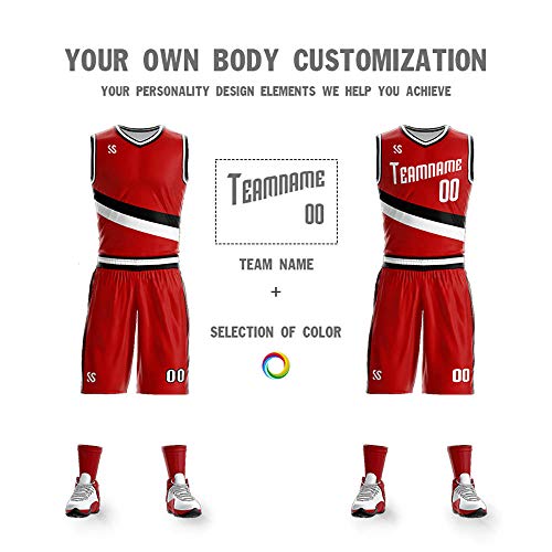 image for SE FEI TE Custom Digital and Name Men's Basketball Jerseys - Basketbal
