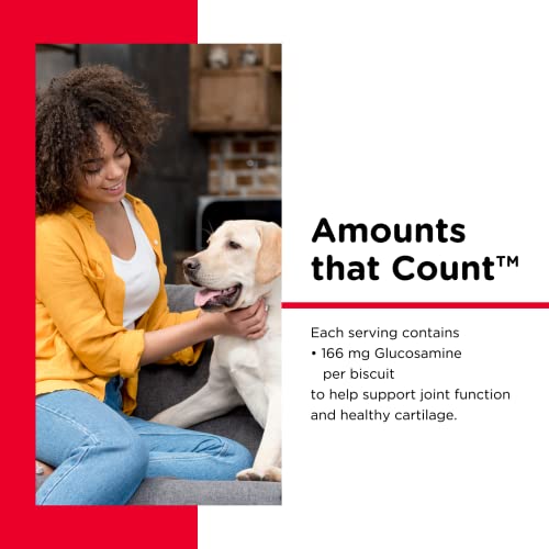 NutriVet Hip & Joint Biscuits for Dogs Tasty Dog Glucosamine Treat