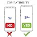 Galaxy S9 Plus Case, Galaxy S9 Plus Card Holder Case, LuckyBaby Premium Leather Folio Flip Galaxy S9 Plus Wallet Case with Credit Card Slots Shockproof Protective Case for Samsung Galaxy S9+ - Black