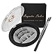 NO Glue 3D Magnetic Eyelashes REUSABLE 3-Magnets False Full Size Lightweight Natural Look Magnet Lashes False Lash Extensions with false lash Applicator Round-End Tweezers by IVON H&B Care