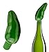 Set of 4 Silicone Bottle Stoppers - Champagne and Beverage Bottle Stoppers-Superior Build, Universal Fit-Easy to Use-BPA Free
