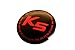 Tauro Gear Shift Knob Red Emblem (Fit: KIA 2011-2017 Optima, K5)