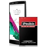 LG G4 Battery, iPosible 3200mAh Replacement Li-ion Battery for LG G4 BL-51YF H810(at&T), H811(T-Mobile),LS991(Sprint),VS986(Verizon), US991 H812 H815,VS999 F500 | G4 Spare Battery[24 Month Warranty]