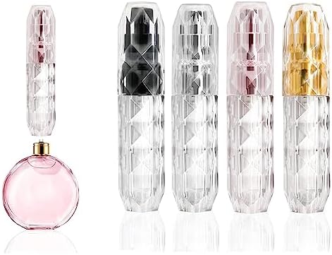 Excefore Refillable Mini Perfume Atomizer Spray Bottle, Pcs