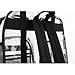 Commercial Grade Large Clear Backpack Black Freeze Proof Heavy Duty